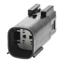 Molex MX150L Male Connector Housing , 5.84 mm Pitch, 4 Way, 2 Row, Polyester, Straight