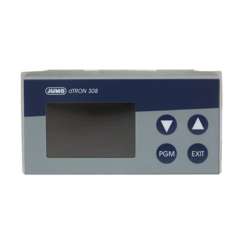 Jumo dTRON 300 Panel PID Temperature Controller, 2 Inputs, 4 Logic/SSR Outputs, 240V AC On-Off, 96x48mm 703043/181-000-23/000