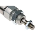 Norgren Pneumatic Roundline Cylinder 25mm Bore, 25mm Stroke, Double Acting, Stainless Steel Body, RM/8025/M/25