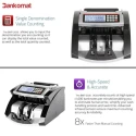Bankomat Currency Note Counting Machine, 1000 Notes/min, UV/MG/IR/MT Detection, LCD Display, BMT2030