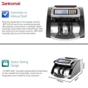 Bankomat Currency Note Counting Machine, 1000 Notes/min, UV/MG/IR/MT Detection, LCD Display, BMT2030