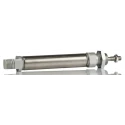 Norgren Pneumatic Piston Rod Cylinder, 16mm Bore, 50mm Stroke, Stainless Steel, Double Acting, RM/8016/M/50