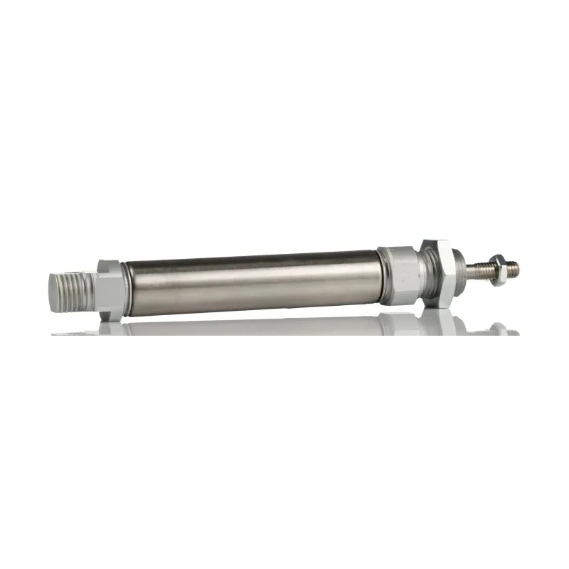 Norgren Pneumatic Piston Rod Cylinder, 16mm Bore, 50mm Stroke, Stainless Steel, Double Acting, RM/8016/M/50