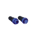 Bulgin Circular Connector 4 Contacts, Male Plug, Miniature, IP68, Cable Mount, 8A 250V, Buccaneer 400 Series PX0410/04P/6065