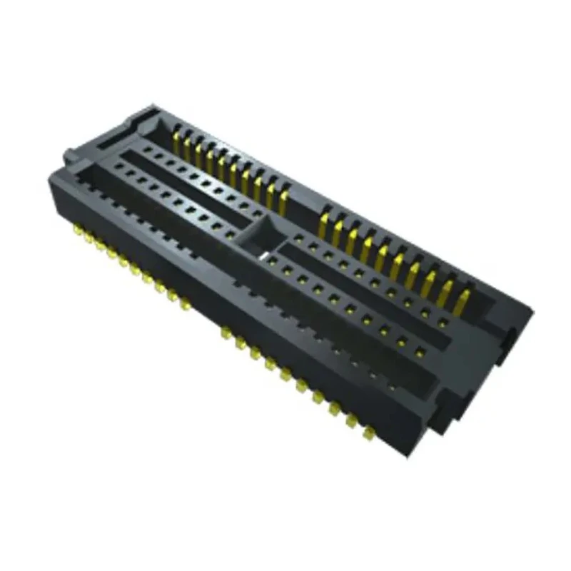 Samtec LTH Series Straight Surface PCB Socket, 100-Contact, 2-Row, 0.5 mm Pitch, Solder, LTH-050-01-G-D-A-K-TR