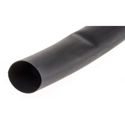 Thomas & Betts Heat Shrink Tubing Kit, Black, 12.7 mm Sleeve Diameter, 6m Length, 2:1 Shrink Ratio, Cross Linked HSB 500-0