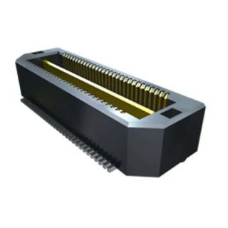 Samtec QTH Series Straight Surface PCB Header, 60 Contacts, 0.5 mm Pitch, 2 Rows, Shrouded, Gold-Plated QTH-030-01-H-D-A-K-TR