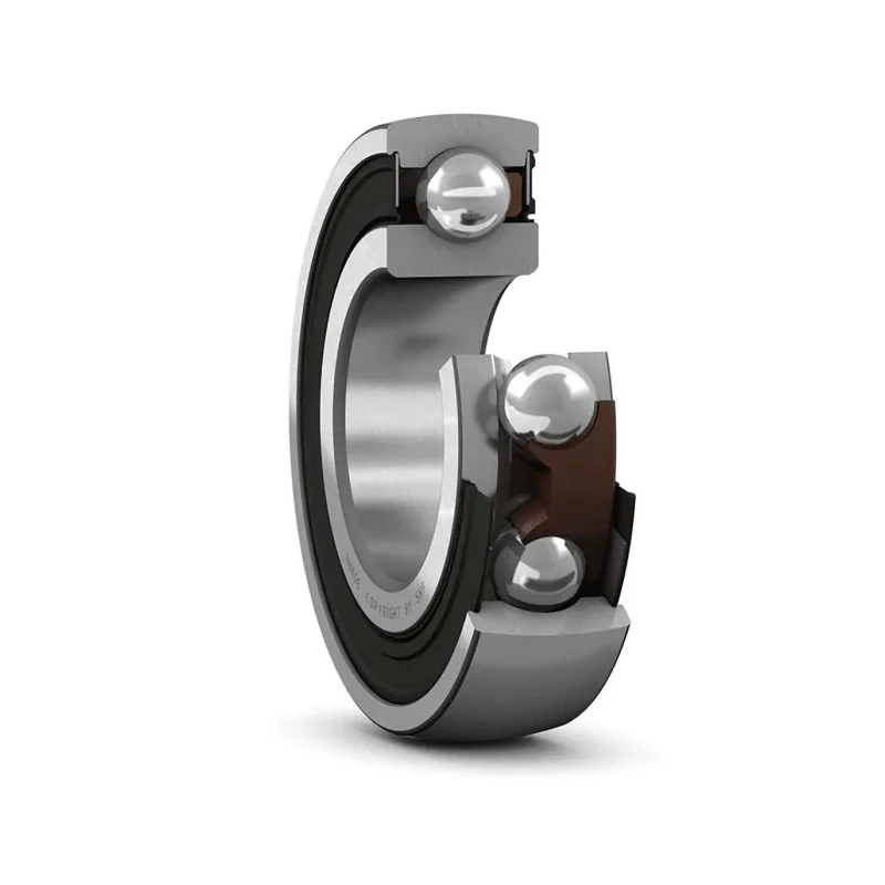SKF Bearing Insert 45 mm ID, 85 mm OD, Sealed Steel, Cylindrical Bore, 1726209-2RS1