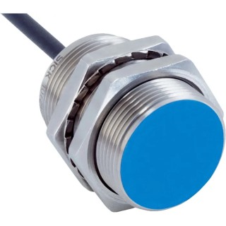 SICK Threaded Barrel Inductive Proximity Sensor, M30 x 1.5, 15 mm Sensing, Stainless Steel Body, NPN Output IMB30-15BNOVU2K