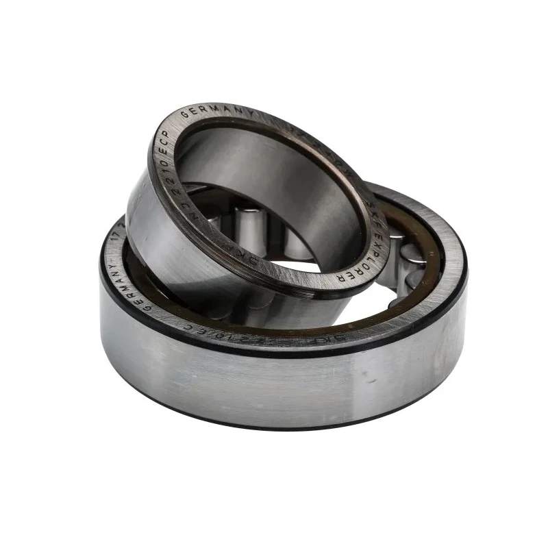 SKF Roller Bearing NJ 2210 ECP, 50 mm Inside Diameter, 90 mm Outside Diameter, Single Row, 9000 rpm Limiting Speed