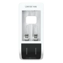 Ansmann Comfort Mini Battery Charger 1001-0091, For AA & AAA, 1.2V NiMH Batteries, 800mA USB Input