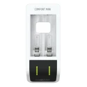 Ansmann Comfort Mini Battery Charger 1001-0091, For AA & AAA, 1.2V NiMH Batteries, 800mA USB Input