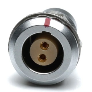 RS PRO Circular Connector 2 Contacts, Panel Mount, M9 Socket, Female, IP50 209-5618