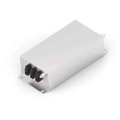 TE Connectivity EMI Filter 100 A 520V AC 3-Phase Chassis Mount Terminal Block KEH Series 100KEHD10BFPD