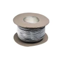 RND 3512 Series Black Hook Up Wire, 17 AWG, 516 x 0.05 mm Core Strands, Silicone Rubber, 100m, 600V, Copper 209-8056