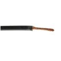 RND 3512 Series Black Hook Up Wire, 17 AWG, 516 x 0.05 mm Core Strands, Silicone Rubber, 100m, 600V, Copper 209-8056