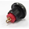 RS PRO Series Illuminated Push Button Switch, Momentary, Panel Mount, 13.6 mm Cutout, SPST, Green LED, IP67, 36V DC PAS6