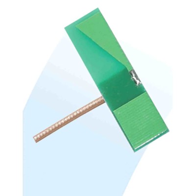 Ezurio T-Bar WiFi Antenna with IPEX Connector, Bluetooth BLE, PCB Mount, Internal, 2.4–2.5GHz, 2dBi Gain MAF94045