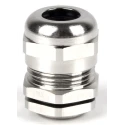 RS PRO Metallic Nickel Plated Brass Cable Gland, M16 Thread, 4–8 mm Cable Diameter, IP68 210-0594