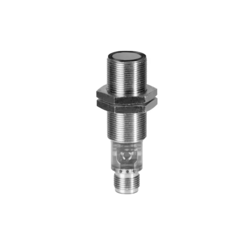 Baumer Ultrasonic Proximity Sensor M18 1m 100mA 4–20mA 30V Threaded Barrel UR18.DA0.2-IAMJ.9SF