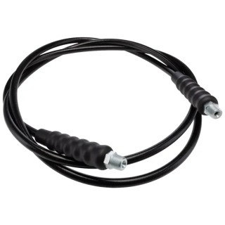 Hi-Force Hydraulic Hose Assembly 3000mm, 700 bar, Thermoplastic, 3/8-18 NPT, Black/Red HH3