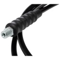 Hi-Force Hydraulic Hose Assembly 3000mm, 700 bar, Thermoplastic, 3/8-18 NPT, Black/Red HH3