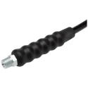 Hi-Force Hydraulic Hose Assembly 3000mm, 700 bar, Thermoplastic, 3/8-18 NPT, Black/Red HH3