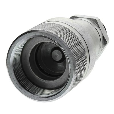 Hi-Force Steel Hydraulic Quick Connect Coupling Female NPT 3/8 in, 700 Bar CF1