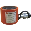 Hi-Force Portable Low Height Hydraulic Cylinder, Single Acting, 50 Ton, 60 mm Stroke, HLS502