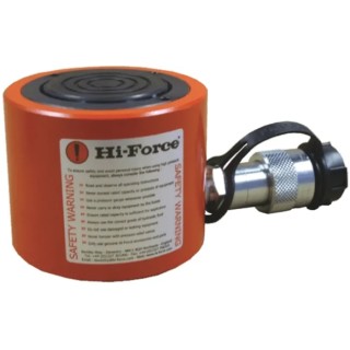 Hi-Force Portable Low Height Hydraulic Cylinder, Single Acting, 50 Ton, 60 mm Stroke, HLS502