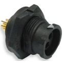Amphenol Industrial Circular Connector 5 Contacts Panel Mount Plug Female IP68 X-LOK Series BD-05PMFS-QC8001