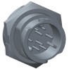 Amphenol Industrial Circular Connector, Panel Mount, 12 Contacts, Plug, Male, IP68, X-LOK Series CD-12PMMS-QC8001