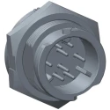 Amphenol Industrial X-LOK Circular Connector 3 Contacts Panel Mount Plug IP68 Male CC-03PMMS-QC800P