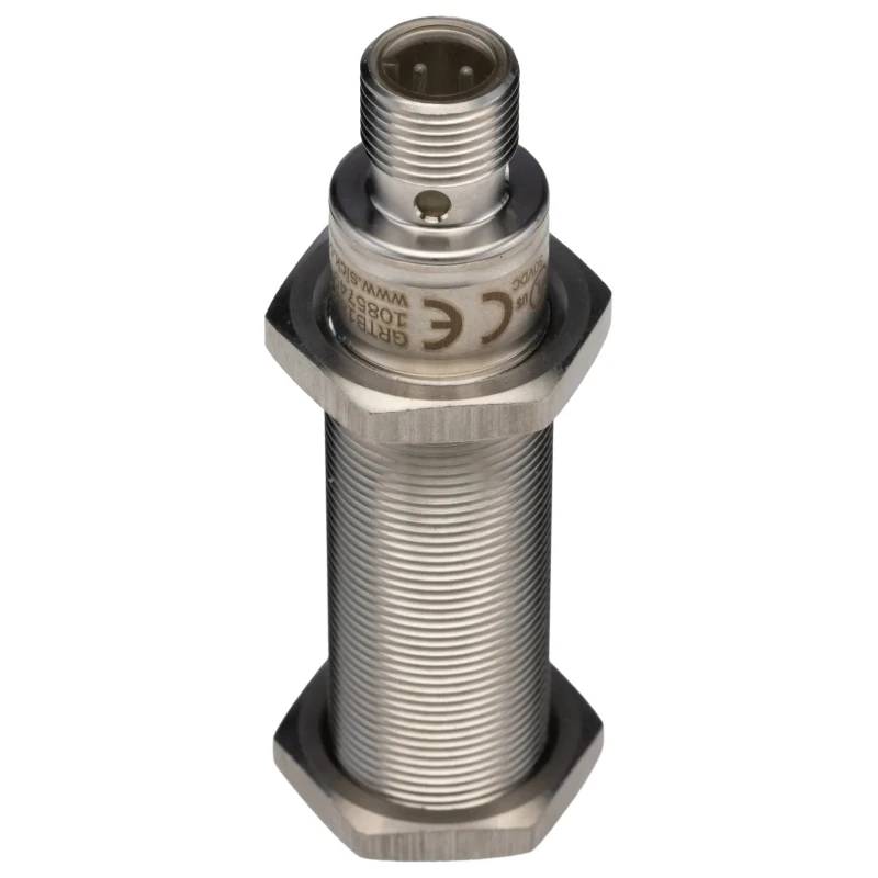 SICK Background Suppression Photoelectric Sensor Cylindrical 3 mm to 300 mm PNP IP67/IP68/IP69K Stainless Steel GRTB18-P2412V