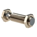 Baumer Threaded Barrel Inductive Proximity Sensor, M12, NPN Output, 30V DC, 4 mm Sensing, Nickel Plated IFRM 12N1701/S14L