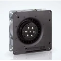ebm-papst RG90-18/56 Centrifugal Fan, 230V AC, 54 m³/h Air Flow, Ball Bearing, Wire Terminal, 2200rpm, 135mm x 135mm x 38mm