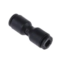 Legris Pneumatic Push-in Tube Fitting, LF3000 Series, 4mm, Glass Reinforced Nylon, Nickel Finish, 