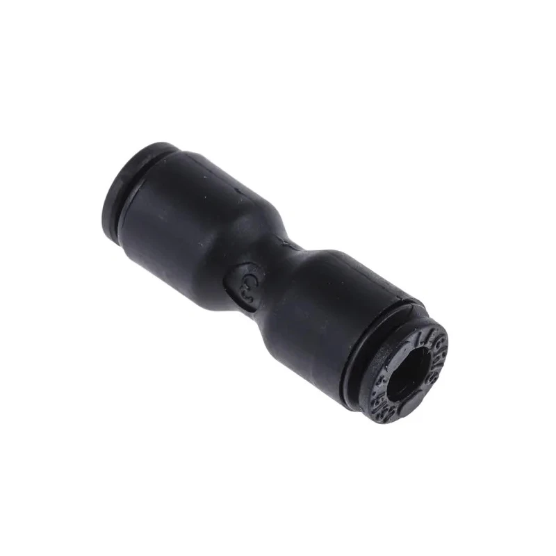 Legris Pneumatic Push-in Tube Fitting, LF3000 Series, 4mm, Glass Reinforced Nylon, Nickel Finish, 