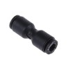 Legris Pneumatic Push-in Tube Fitting, LF3000 Series, 4mm, Glass Reinforced Nylon, Nickel Finish,