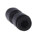 Legris Pneumatic Push-in Tube Fitting, LF3000 Series, 4mm, Glass Reinforced Nylon, Nickel Finish, 