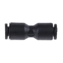 Legris Pneumatic Push-in Tube Fitting, LF3000 Series, 4mm, Glass Reinforced Nylon, Nickel Finish, 