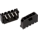 Wurth Elektronik WR-MPC3 Series Right Angle Through Hole PCB Header, 10 Contacts, 3 mm Pitch, 1 Row, Shrouded 