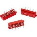 Wurth Elektronik WR-MM Series PCB Header, 16 Contacts, 2.54mm Pitch, 2 Row, Straight, Shrouded, Through Hole 690367181672