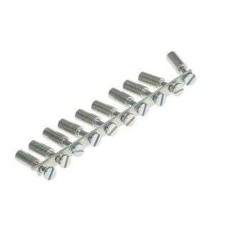 RS PRO Q Series Jumper Bar for DIN Rail Terminal Blocks 10 Pole Screw Mount 815-789