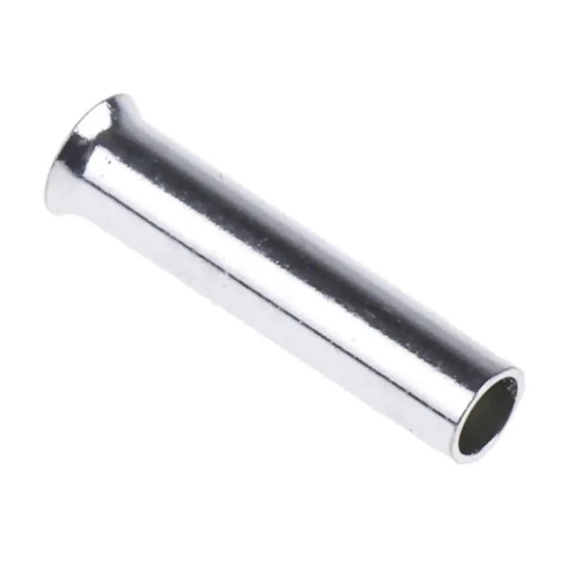 RS PRO Non-insulated Crimp Bootlace Ferrule, 8 mm Pin Length, 1.7 mm Pin Diameter, Copper Tube, 18 AWG, 211-4274