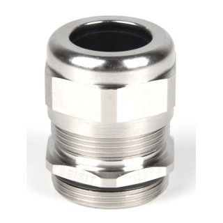 RS PRO Metallic Nickel Plated Brass Cable Gland M32 Thread 13–20 mm IP68 211-6800