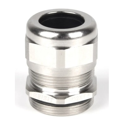 RS PRO Metallic Nickel Plated Brass Cable Gland M32 Thread 13–20 mm IP68 211-6800