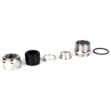 RS PRO Metallic Nickel Plated Brass Cable Gland M32 Thread 13–20 mm IP68 211-6800