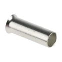 RS PRO Non-insulated Crimp Bootlace Ferrule 12 mm Pin Length, 3.9 mm Pin Diameter, 10 AWG, Copper Tube 211-4325
