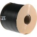 RS PRO Polypropylene Strapping Kit, Black, 800 m Length, 12 mm Width, Plastic Buckles, Model 211-7677
